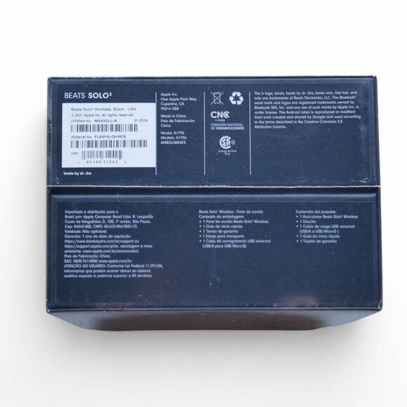 Beats by Dr. Dre Solo3 On Ear Wireless On-Ear Headphones Apple W1 Chip Class 1 - Picture 14 of 14